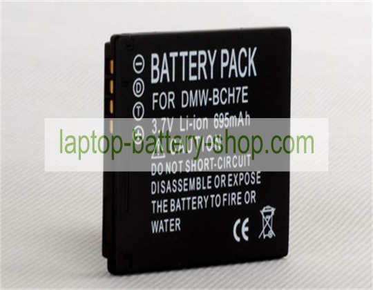 Panasonic DMW-BCH7, DMW-BCH7GK 3.7V 695mAh replacement batteries - Click Image to Close