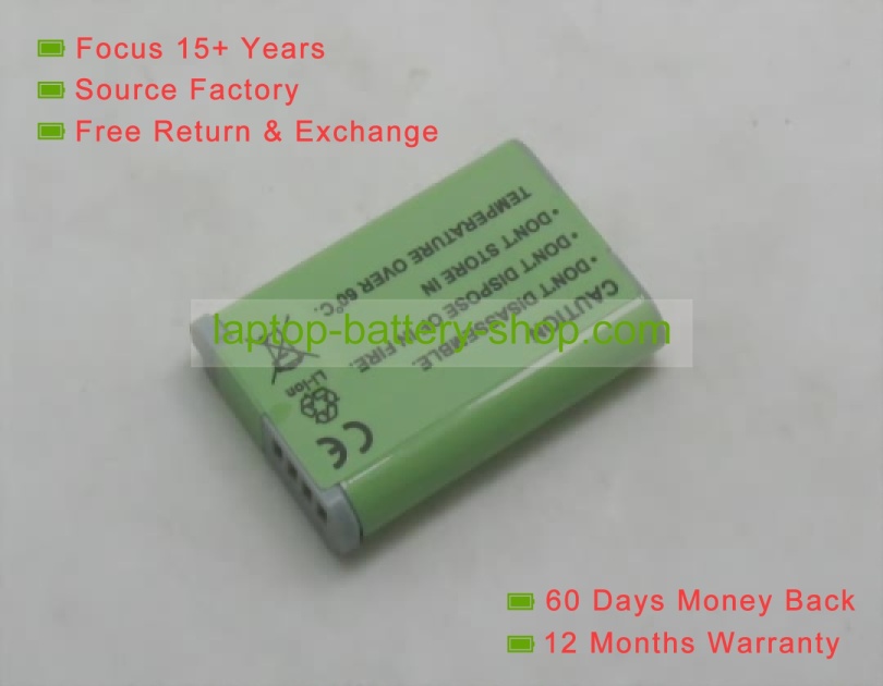 Canon NB-12L 3.6V 1910mAh replacement batteries - Click Image to Close