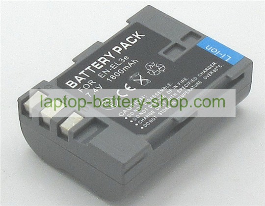 Nikon EN-EL3, EN-EL3a 7.4V 1400mAh replacement batteries - Click Image to Close