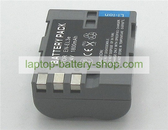 Nikon EN-EL3, EN-EL3a 7.4V 1400mAh replacement batteries - Click Image to Close