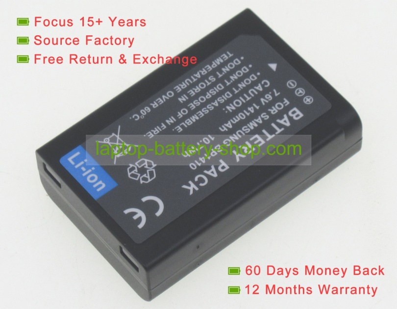 Samsung BP1410 7.6V 1410mAh replacement batteries - Click Image to Close