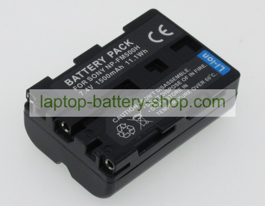 Sony NP-FM500H 7.4V 2100mAh replacement batteries - Click Image to Close