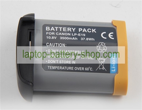 Canon LP-E19 10.8V 3500mAh replacement batteries - Click Image to Close