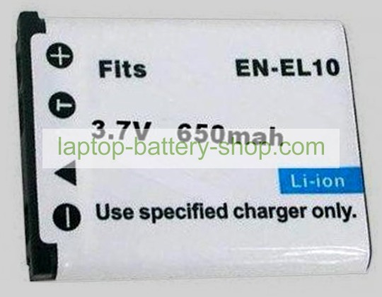 Nikon EN-EL10 3.7V 650mAh replacement batteries - Click Image to Close