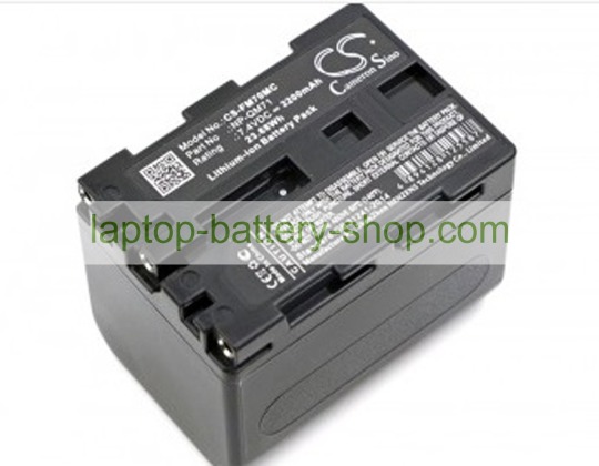 Sony NPFM71, NPQM70 7.4V 3200mAh original batteries - Click Image to Close