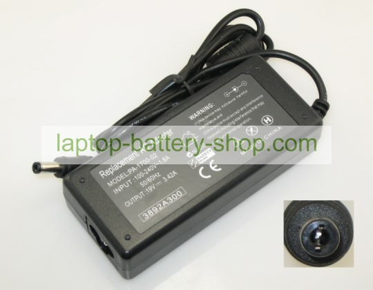 Acer SADP-65KB, PA-1650-01 19V 3.42A replacement adapters - Click Image to Close