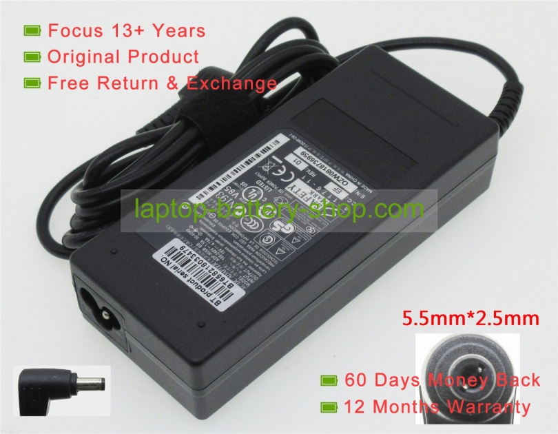 Asus EXA0703YH, ADP-90CD DB 19V 4.74A original adapters - Click Image to Close