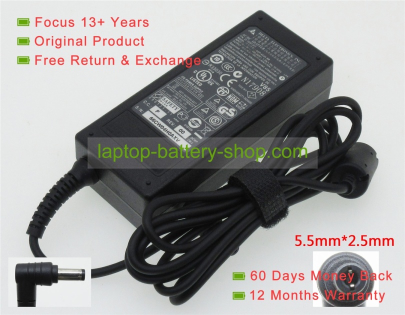 Asus PA-1900-04, EXA0904YH 19V 3.42A original adapters - Click Image to Close