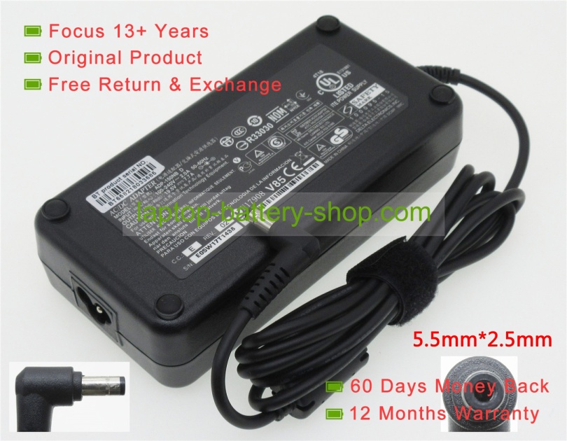 Asus 04G266009902, 04G266009901 19.5V 7.7A original adapters - Click Image to Close