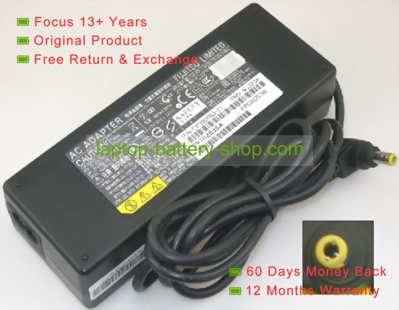 Fujitsu FPCAC51, SED110P2-19.0 19V 5.27A original adapters - Click Image to Close