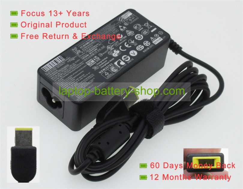 Lenovo 5A10J46687, ADLX45NCC3A 20V 2.25A original adapters - Click Image to Close