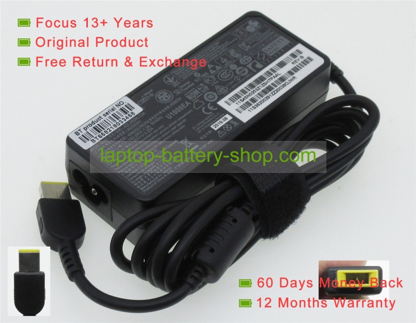 Lenovo 0A36258, 0B46994 20V 3.25A original adapters - Click Image to Close