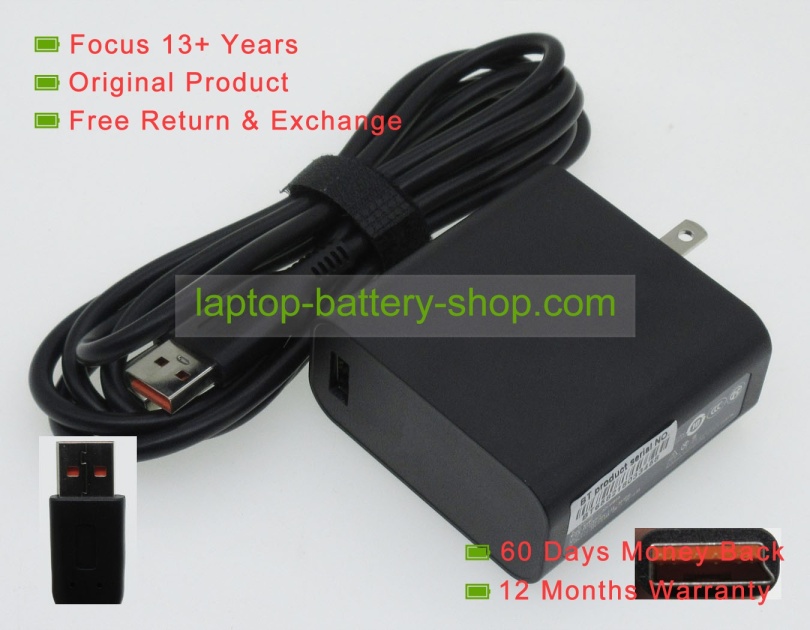 Lenovo ADL65WDB, ADL65WDA 20V 3.25A original adapters - Click Image to Close