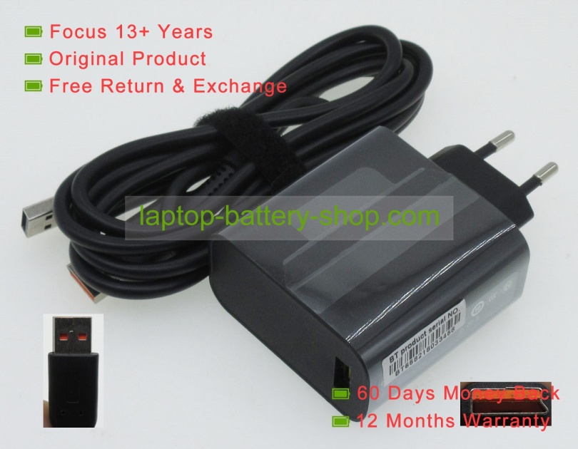 Lenovo ADL40WDA, ADL40WDB 20V/5.2V 2A original adapters - Click Image to Close