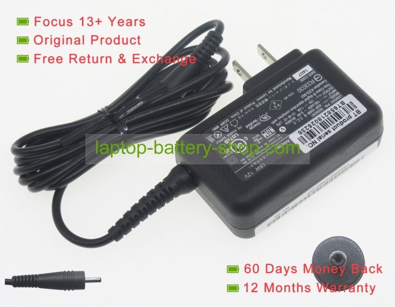 Lenovo PSA18R-120P, ADLX18TWT2AB 12V 1.5A original adapters - Click Image to Close