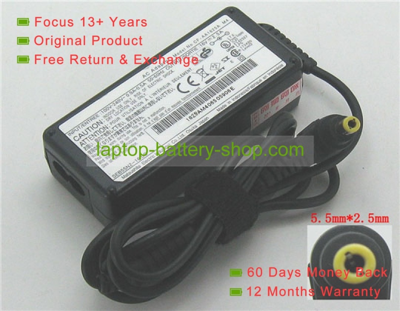 Panasonic CF-AA1623A M9, CF-AA1625A M4 16V 2.5A original adapters - Click Image to Close