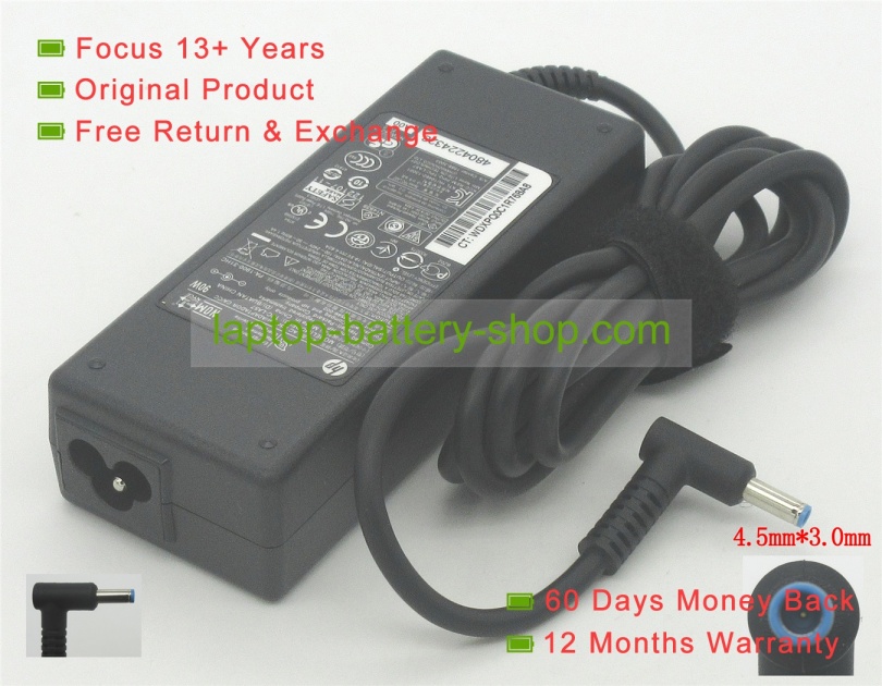 Hp PPP012L-E, 937532-850 19.5V 4.62A original adapters - Click Image to Close