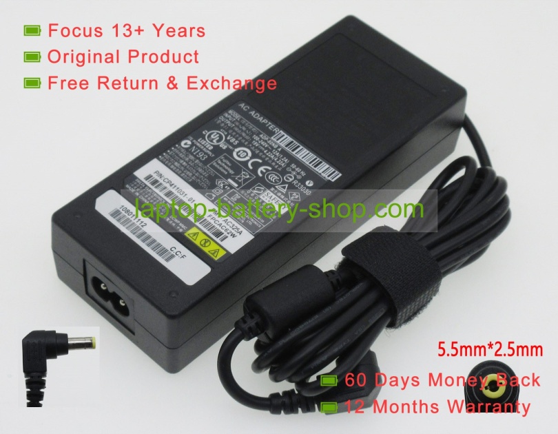 Fujitsu ADP-80NB A, FMV-AC325A 19V 4.22A original adapters - Click Image to Close