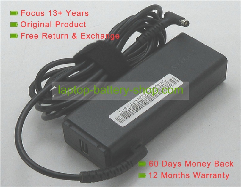 Sony VGP-AC19V74, VGP-AC19V73 19.5V 2A original adapters - Click Image to Close