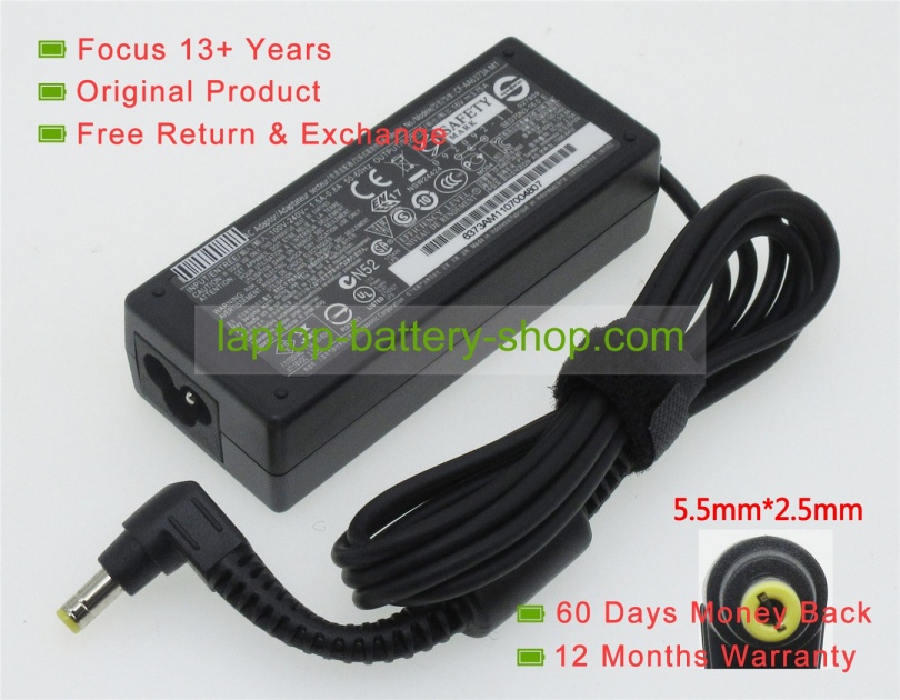 Panasonic CF-AA6372A M2, CF-AA6372B M1 16V 3.75A original adapters - Click Image to Close