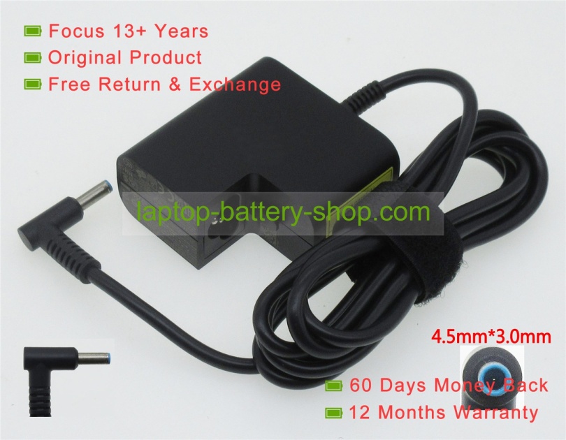 Hp 854116-850, 853490-002 19.5V 2.31A original adapters - Click Image to Close