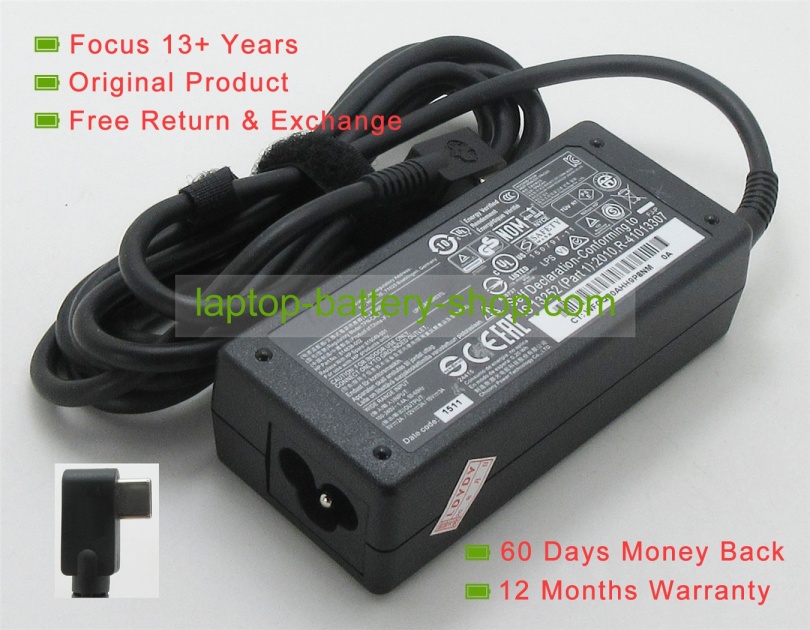 Hp TPN-CA01, 815049-001 5V/12V/15V 2A/3A/3A original adapters - Click Image to Close