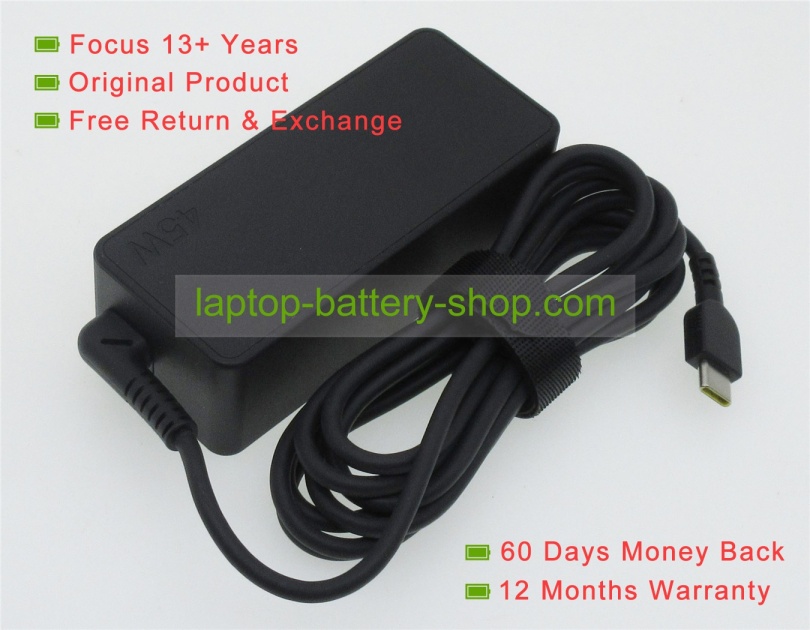 Lenovo ADLX45YLC3A, ADLX45YCC3A 5V/9V/15V/20V 2A/3A/2.25A original adapters - Click Image to Close
