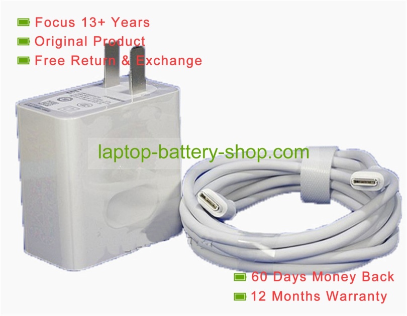 Huawei HW-200200CP0 5V/9V/12V/15V/20V 3A/2.66A/2A original adapters - Click Image to Close