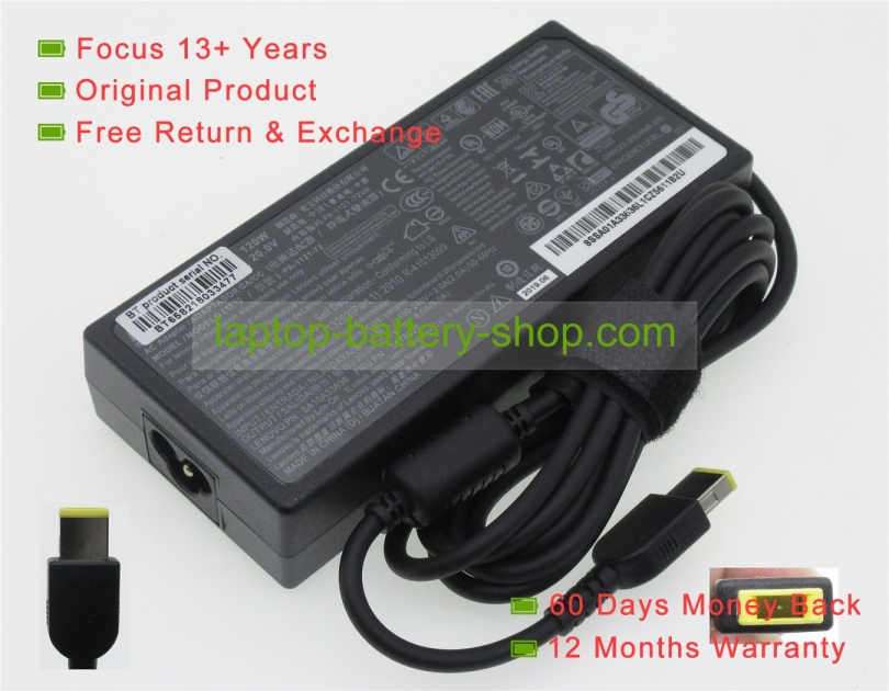 Lenovo PA-1121-72, ADP-120TH B 20V 6A original adapters - Click Image to Close