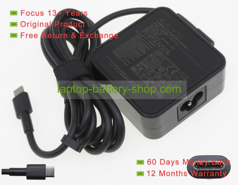 Asus ADP-45EW C, ADP-45EW A 5V/9V/12V/15V/20V 2A/3A/3.25A original adapters - Click Image to Close