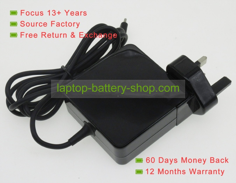 Asus ADP-65SD B, 90XB04EN-MPW020 5V/9V/12V/15V/20V 2A/3A/3.25A replacement adapters - Click Image to Close