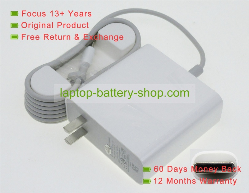 Xiaomi ADC6501TM, CDQ07ZM 5V/9V/12V/15V/20V 2A/3A/3.25A original adapters - Click Image to Close