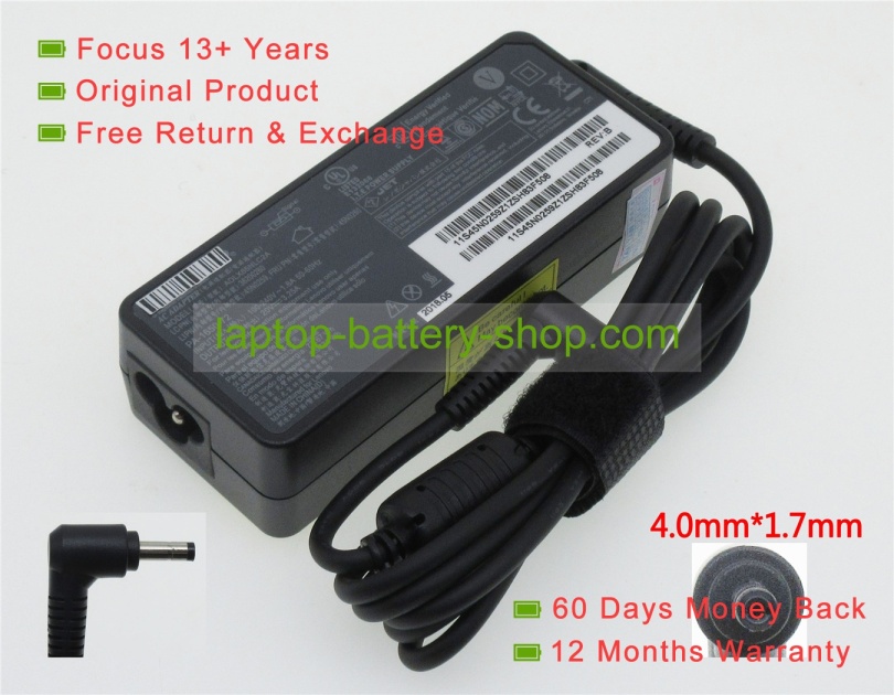 Lenovo 0A36258, 0B46994 20V 3.25A original adapters - Click Image to Close