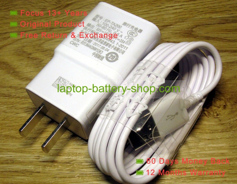 Samsung EP-TA200, EP-TA12JWE 9V/5V 1.67A/2A original adapters - Click Image to Close