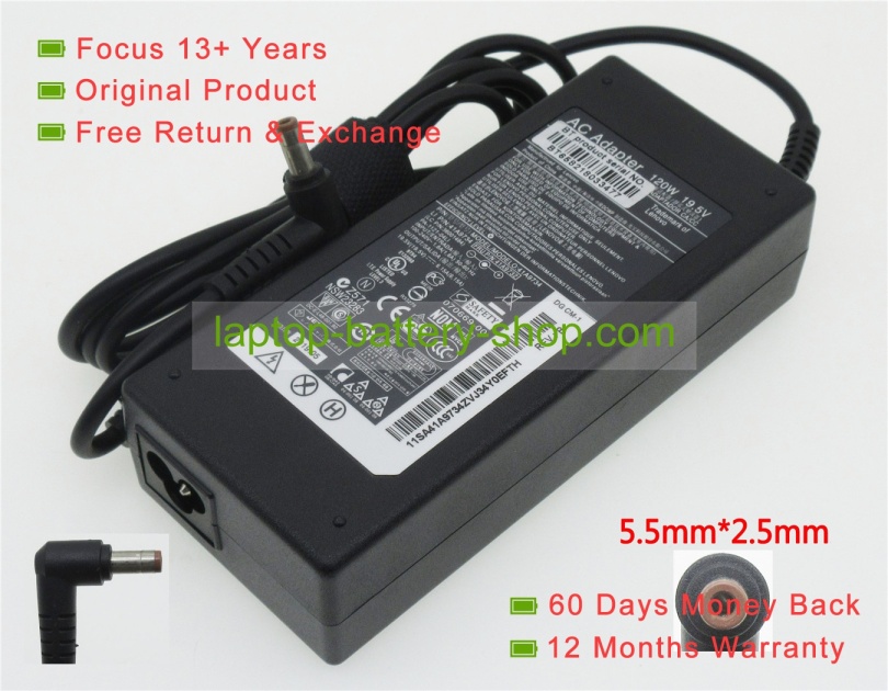 Lenovo ADP-120-LH B, 36002031 19.5V 6.15A original adapters - Click Image to Close