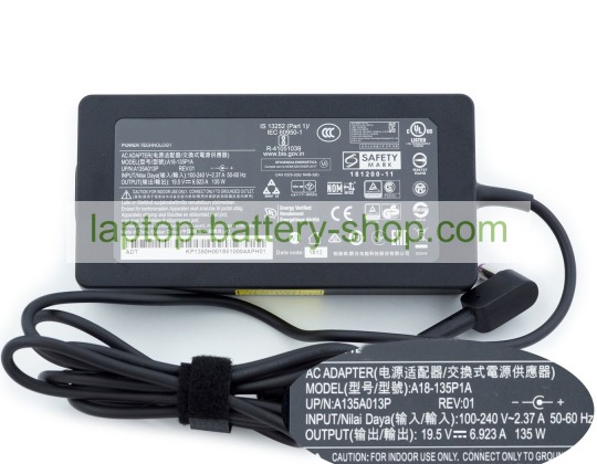Acer KP.13501.005, KP.13503.007 19.5V 6.92A original adapters - Click Image to Close
