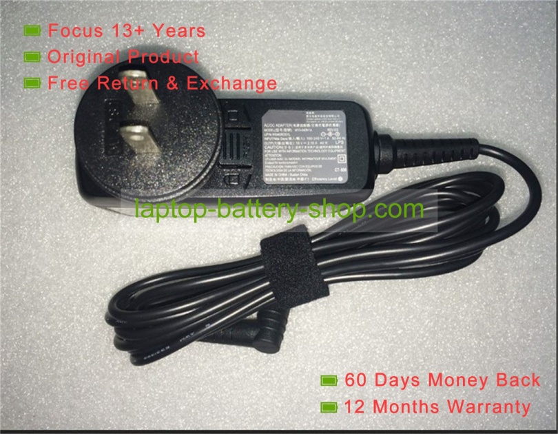 Chicony W10-040N1A, W040R001L 12V 2A original adapters - Click Image to Close