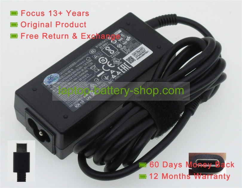 Razer RC30-016803, PA-1450-78 5V/9V/12V/20V 3A/2.25A original adapters - Click Image to Close