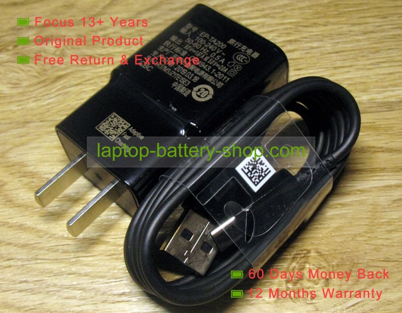Samsung EP-TA20JWS, ECB-DU68WE 9V/5V 1.67A/2A original adapters - Click Image to Close