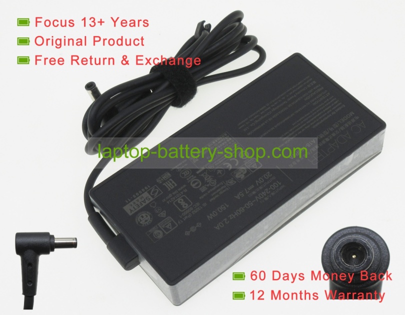 Asus A18-150p1a 20V 7.5A original adapters - Click Image to Close