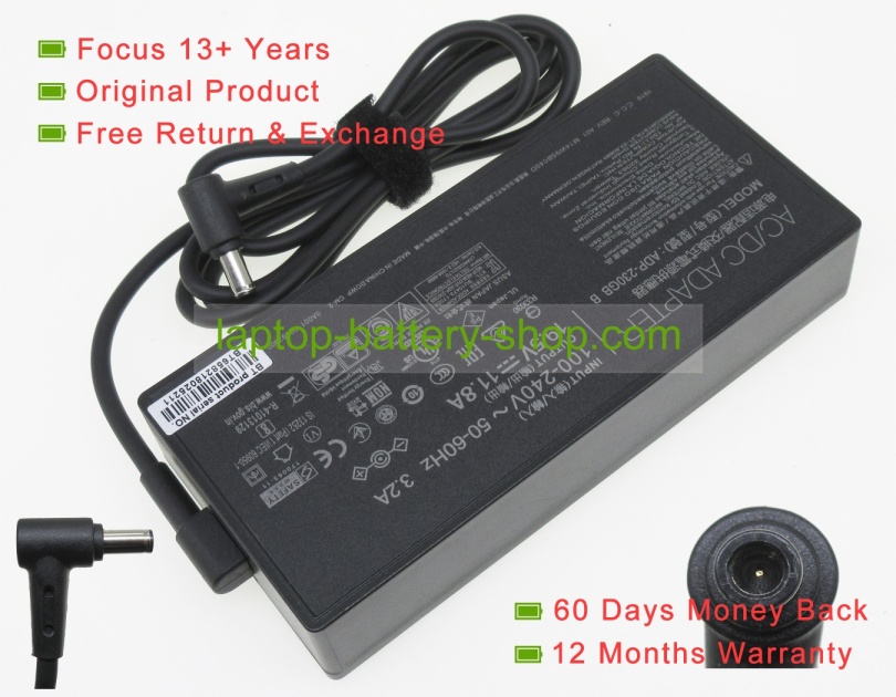 Asus 0A001-00391900, 0A001-00391100 19.5V 11.8A original adapters - Click Image to Close