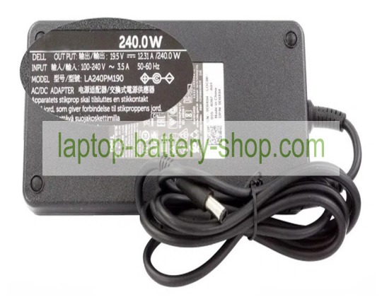 Dell LA240PM160, J938H 19.5V 12.31A original adapters - Click Image to Close