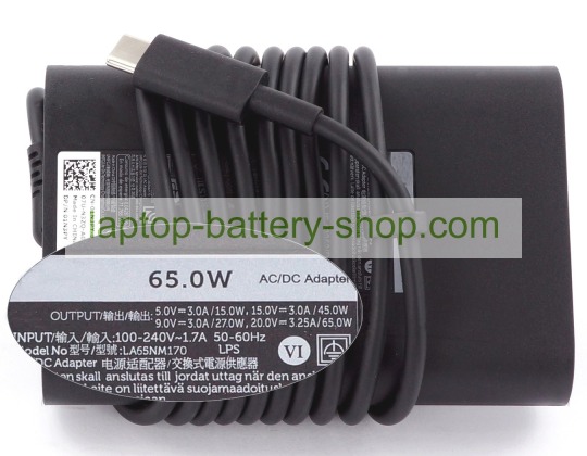 Dell L65NM170 5V/9V/15V/20V 3A/3.25A original adapters - Click Image to Close