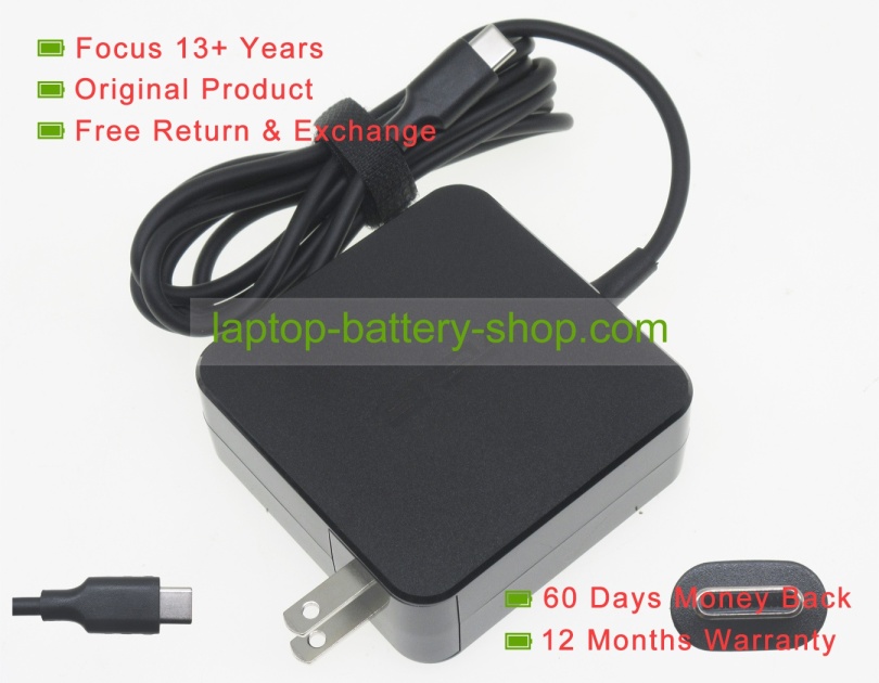 Asus ADP-65JW B 5V/9V/15V/20V 3A/3.25A original adapters - Click Image to Close