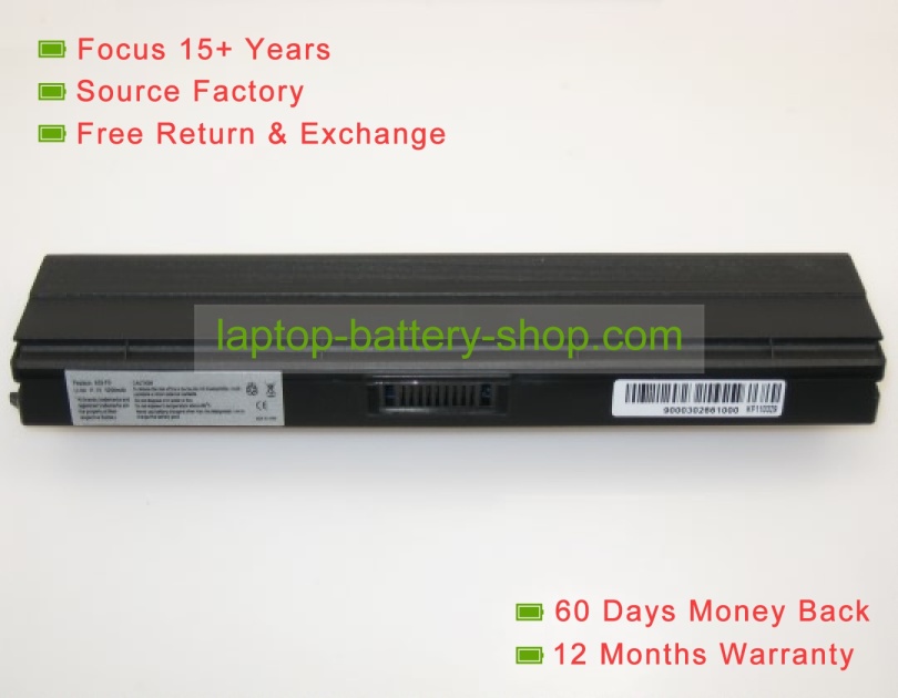 Asus A32-F9, A31-F9 11.1V 4400mAh replacement batteries - Click Image to Close