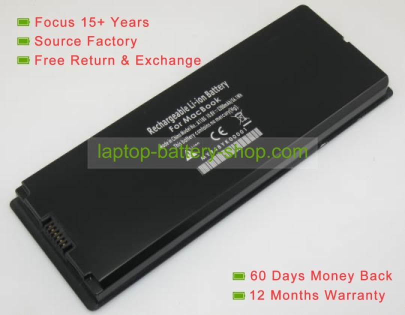 Apple MA561, MA566 10.8V 5400mAh replacement batteries - Click Image to Close