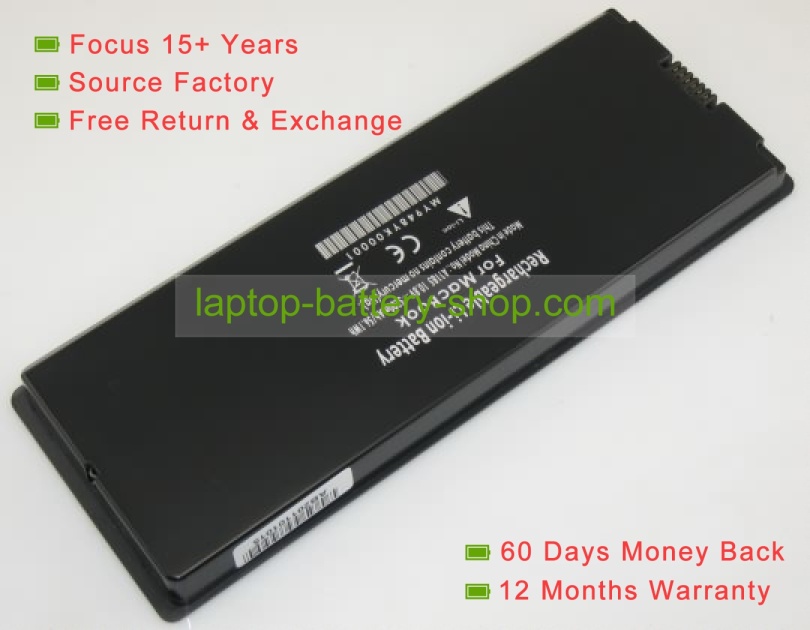 Apple MA561, MA566 10.8V 5400mAh replacement batteries - Click Image to Close