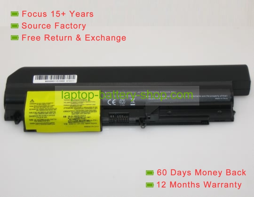 Lenovo 41U3198, 42t5229 10.8V 4400mAh replacement batteries - Click Image to Close