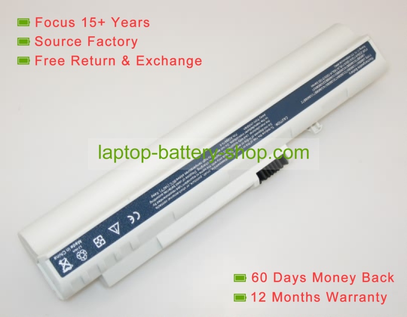 Acer UM08A72, UM08A74 11.1V 4800mAh batteries - Click Image to Close
