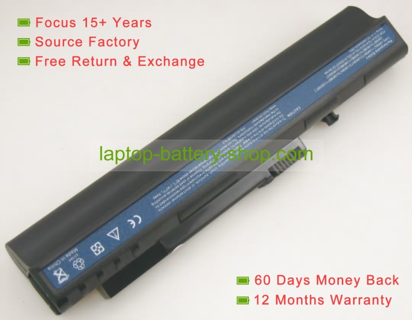 Acer UM08A31, UM08B71 11.1V 4800mAh batteries - Click Image to Close